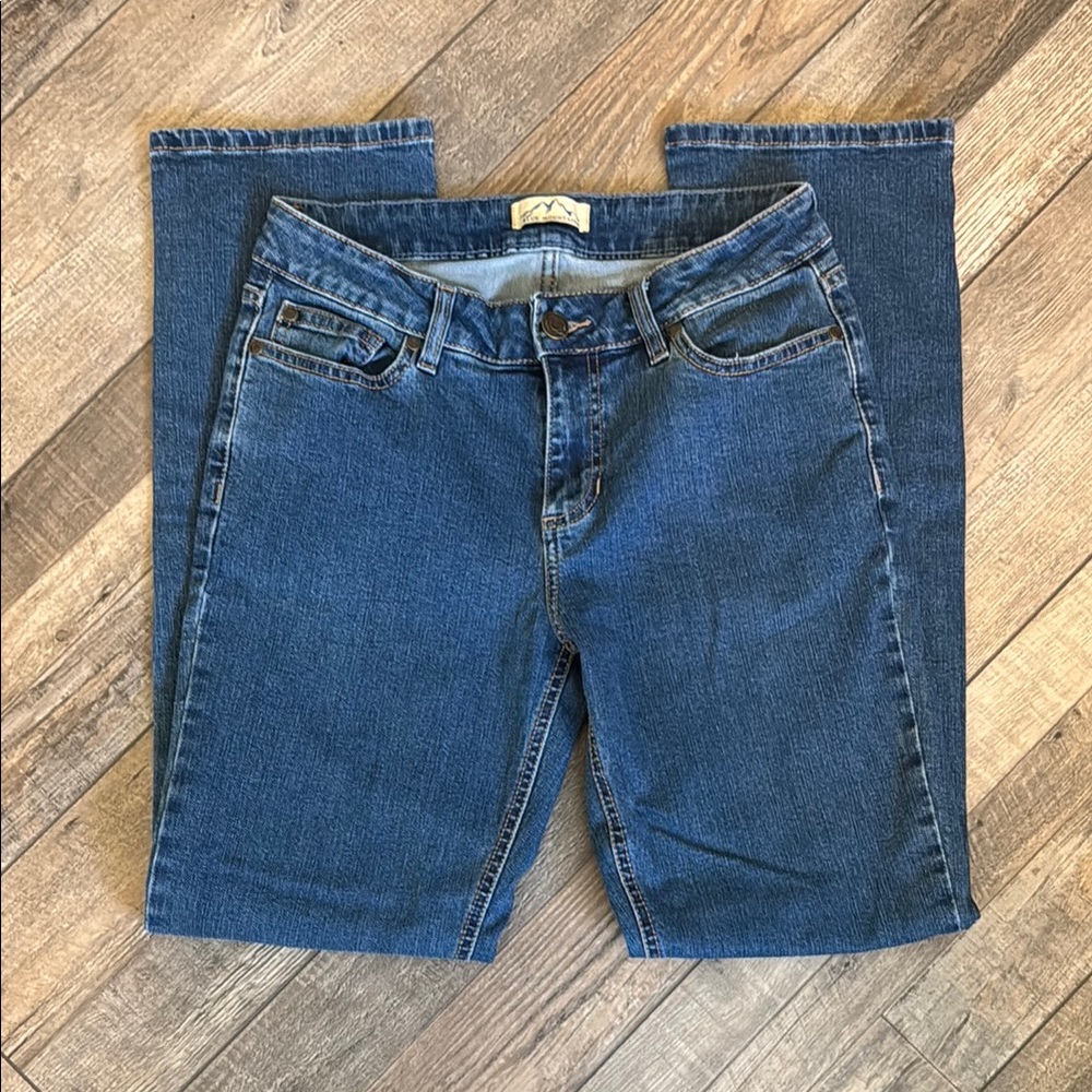 Classic Blue Straight Leg Jeans - 6